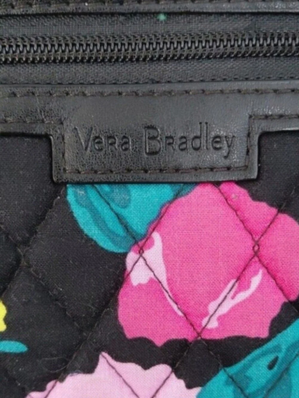 Vera Bradley Quilted Floral Crossbody Bag